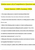 Echelon neuro a & p Comprehensive Question and Answer Session with a Perfect 100&percnt; Accuracy&comma; 2024