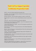 Medi-Cal Peer Support Specialist Certification Preparation Guide