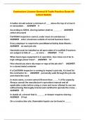 Contractors License General B Trade Practice Exam &num;2 Latest Update