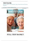 Test Bank For Ebersole & Hess' Toward Healthy Aging: Human Needs and Nursing Response 9th Edition by Theris A. Touhy, Kathleen F Jett||ISBN NO:10,0323321380||ISBN NO:13,978-0323321389||All Chapters||Complete Guide A+