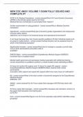 NEW CDC 4N0X1 VOLUME 1 EXAM FULLY SOLVED AND COMPLETE &num;7