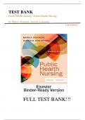Test Bank For Public Health Nursing 11th Edition by Marcia Stanhope, Jeanette Lancaster||ISBN NO:10,0323884172||ISBN NO:13,978-0323884174||All Chapters Covered||Complete Guide A+