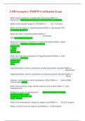 LMR Georgette&rsquo;s PMHNP Certification Exam