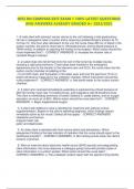 BUNDLE FOR HESI RN COMPASS EXIT EXAM 1 100&percnt; LATEST QUESTIONS AND ANSWERS ALREADY GRADED A  2023&sol;2025