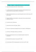 Biology 2 chapter 3 study guide Questions And Answers