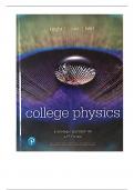 Test Bank For College Physics A Strategic Approach, 4th Edition By Randall Knight, Brian Jones, Stuart Field (Pearson)