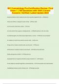 NIC Cosmetology Pre-Certification Review&colon; Final Exam 1 &vert; 100 Questions with 100&percnt; Correct Answers &vert; Verified &vert; Latest Update 2024