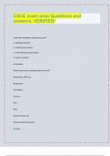 CSCE REVIEW QUESTIONS & Answers&comma;  Rated A&plus;&sol;LATEST UPDATES FOR 2024&sol; 2025 EXAMS PREDICTIONS&sol;