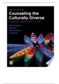 Test Bank For Counseling the Culturally Diverse Theory and Practice, 8th Edition By Derald Wing Sue, David Sue, Helen Neville, Laura Smith (Wiley)