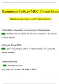 NUR 2502 &sol; NUR2502&colon; Multidimensional Care III &sol; MDC 3 Final Exam Questions and Answers &lpar;2024 &sol; 2025&rpar; &lpar;Verified Answers&rpar;