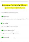 NUR 2502 &sol; NUR2502&colon; Multidimensional Care III &sol; MDC 3 Exam 1 Questions and Answers &lpar;2024 &sol; 2025&rpar; &lpar;Verified Answers&rpar;
