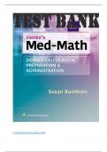 Henke's Med-Math 9th Edition TEST BANK