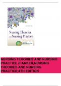 NURSING TEHORIES AND NURSING PRACTICE (PARKER,NURSING THEORIES AND NURSING PRACTICE)4TH EDITION QUESTION AND ANSWERS RATED A+ 2023/2024