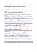 WGU D096 Fundamentals of Diverse Learners Exam 2023 Questions and Answers &lpar;Verified Answers&rpar;&period;