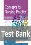 Test Bank For Concepts for Nursing Practice 3rd Ed By Jean Foret Giddens (CHP 1-57) 2024 Update A+SCORED