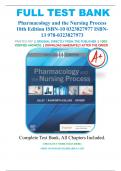 Test Bank for Pharmacology and the Nursing Process 10th Edition By Linda Lilley, Shelly Collins, Julie Snyder, All Chapters 1-58 Complete Guide
