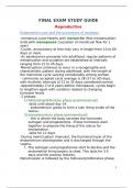 NR 507FINAL EXAM STUDY GUIDE Reproductive Endometrial cycle and the occurrence of ovulation