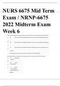 NURS 6675 Mid Term  Exam / NRNP-6675  2022 Midterm Exam  Week 6 Which of the following are consistent with current data related to the prevalence of drinking alcohol? A Men and women with higher education and income are less likely to drink alcohol. . B M