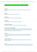 MMSC491 Exam 2-with 100&percnt; verified solutions