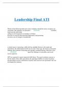Leadership Final ATI