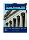 Solution Manual for Pearsons Federal Taxation, 2022, 35th Edition By Timothy Rupert, Kenneth Anderson, David Hulse