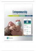 Instructor Manual for Entrepreneurship Successfully Launching New Ventures 6th Edition By Bruce Barringer Duane Ireland