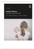 Test Bank For Family Violence Legal, Medical, and Social Perspectives, 9th Edition By Harvey Wallace, Cliff Roberson, Julie Globokar (Routledge)