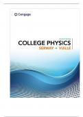 Solution Manual for College Physics 11th Edition By Raymond Serway Chris Vuille