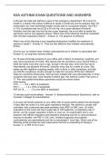 KSA ASTHMA EXAM QUESTIONS AND ANSWERS