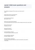 ryanair initial exam questions and answers 