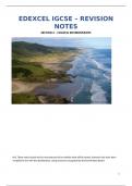 Edexcel IGCSE Geography - Coastal Environments [Detailed and Accurate]