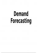 Deamed forecasting 