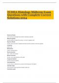 TCDHA EXAM BUNDLE SET