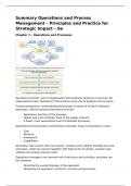 Summary Operations and Process Management