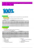 Cardiac dysrhythmia management & pacemakers