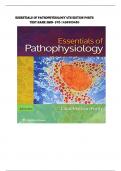 Essentials Of Pathophysiology 4th Edition Porth Test Bank ISBN- 978-1496305480 Latest Verified Review 2024 Practice Questions and Answers for Exam Preparation, 100% Correct with Explanations, Highly Recommended, Download to Score A+