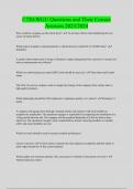 C720-WGU Questions and Their Correct  Answers 2023&sol;2024