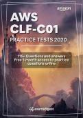  AWS Certified Cloud Practitioner Practice Tests [CLF-C01] - 115 + AWS Practice Exam Questions with Answers and more