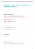 DML EXAM 1 LATEST 2024 &lpar;100 QUESTIONS AND ANSWERS&rpar;&vert;GRADED A&plus; 