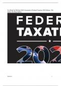 Test Bank for McGraw-Hill’s Essentials of Federal Taxation 2024 Edition, 15th Edition By Brian Spilker