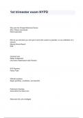 1st Trimester NYPD Exam &lpar;2023&sol; 2024&rpar; &vert; Questions and Verified Answers