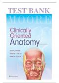 Test Bank for Clinically Oriented Anatomy 8th Edition by Keith L. Moore ISBN: 9781496347213 | Complete Guide A+