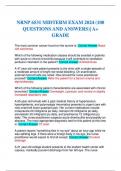 NRNP 6531 MIDTERM EXAM 2024  LATEST VERSION QUESTIONS AND  DETAILED ANSWERS| A+ GRADE