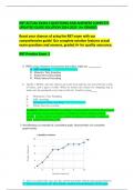 RBT ACTUAL EXAM 2 QUESTIONS AND ANSWERS COMPLETE UPDATED GUIDE SOLUTION 2024-2025 &vert;A&plus; GRADED