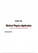 Medical Physics Application