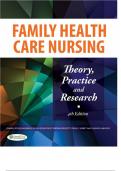 NURS 368 ;FAMILY HEALTH CARE NURSING Theory, Practice and Research