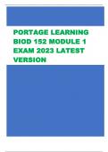 BIOD 152 Module 1 Exam