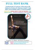 Test Bank for Anatomy, Physiology, & Disease: An Interactive Journey for Health Professionals 3rd Edition by Colbert, All Chapters 1-16 (Complete Download). 485 Pages