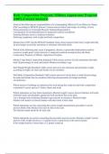 Body Composition Program&sol; Military Appearance Program &lpar;100&percnt; Correct Answers&rpar;