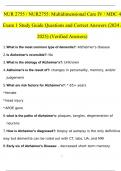 Rasmussen College MDC 4 EXAM 1 STUDY PACKAGE with Questions and Answers &lpar;2024 &sol; 2025&rpar; &lpar;Verified Answers&rpar;